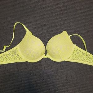 Victoria's Secret neon bra 34A